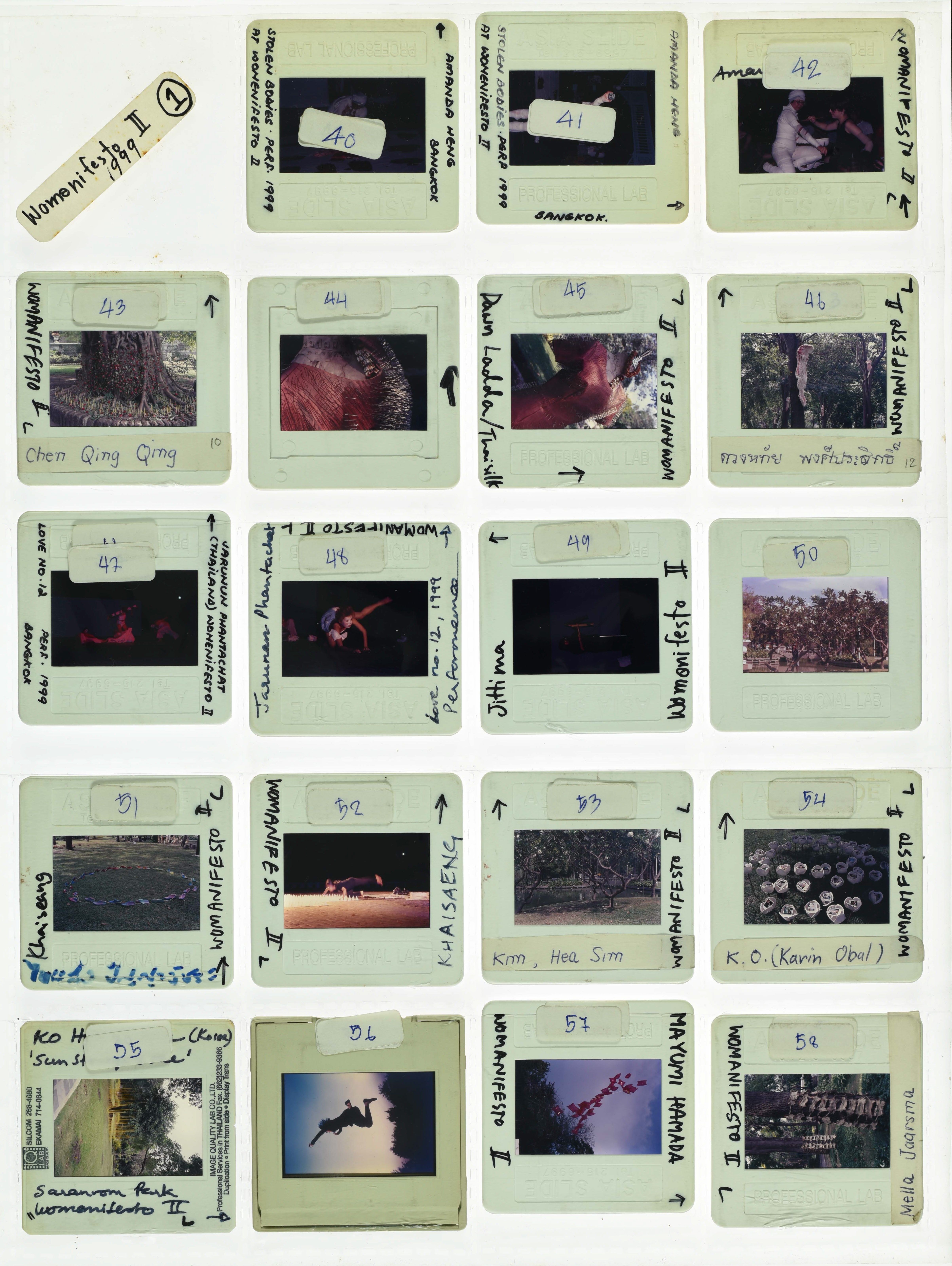 Womanifesto II Photo Documentation — Slides