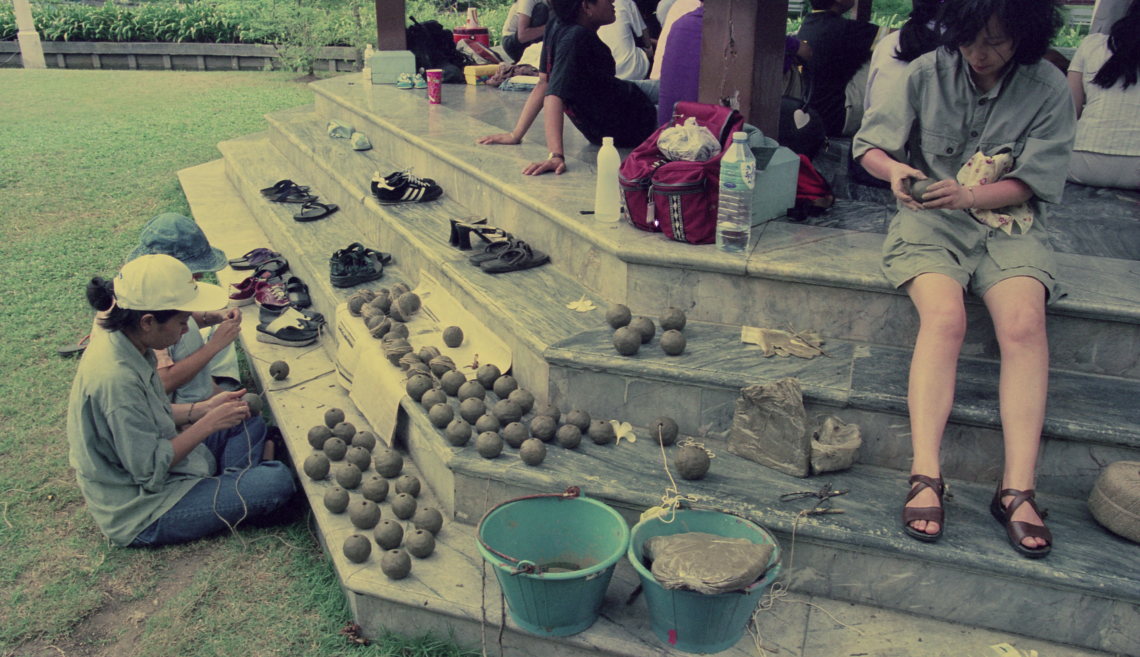 Stand Beside the River — Preparation (Set of 2 Photographs)