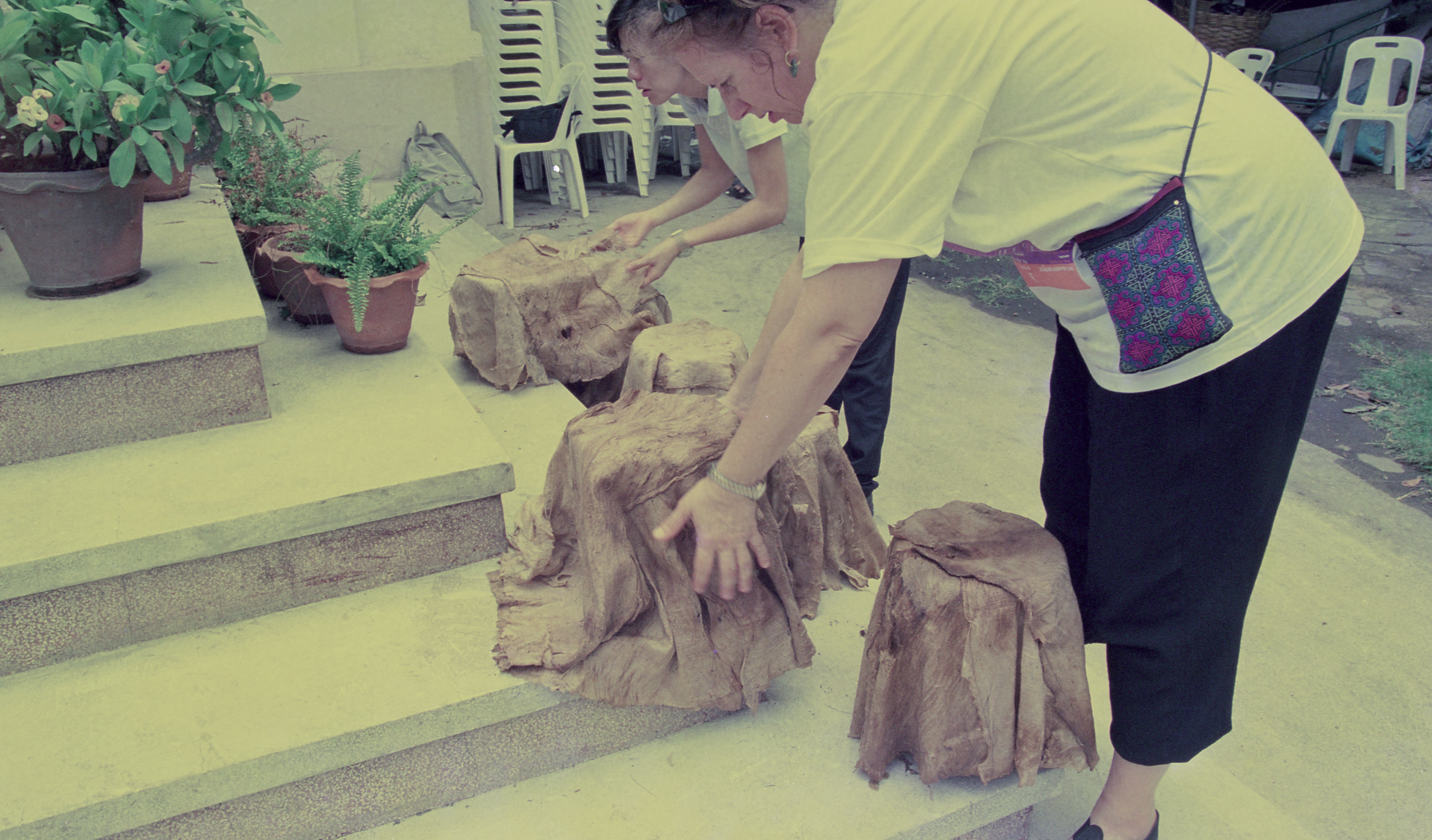 Untitled 'Offering' — Preparation (Set of 4 Photographs)