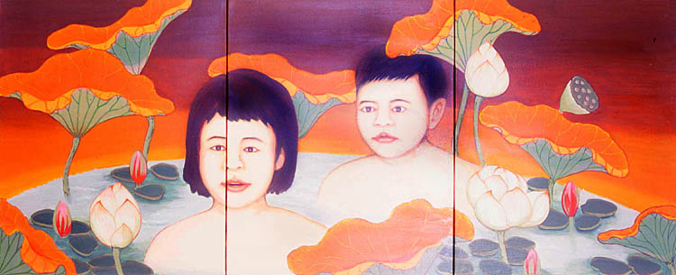 Under the Lotus Shelter