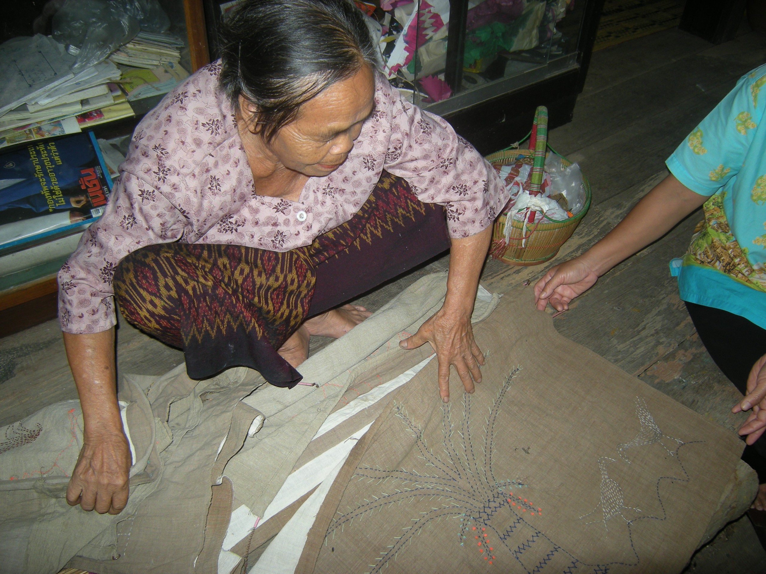 Embroidery Presentation (Set of 9 Photographs)