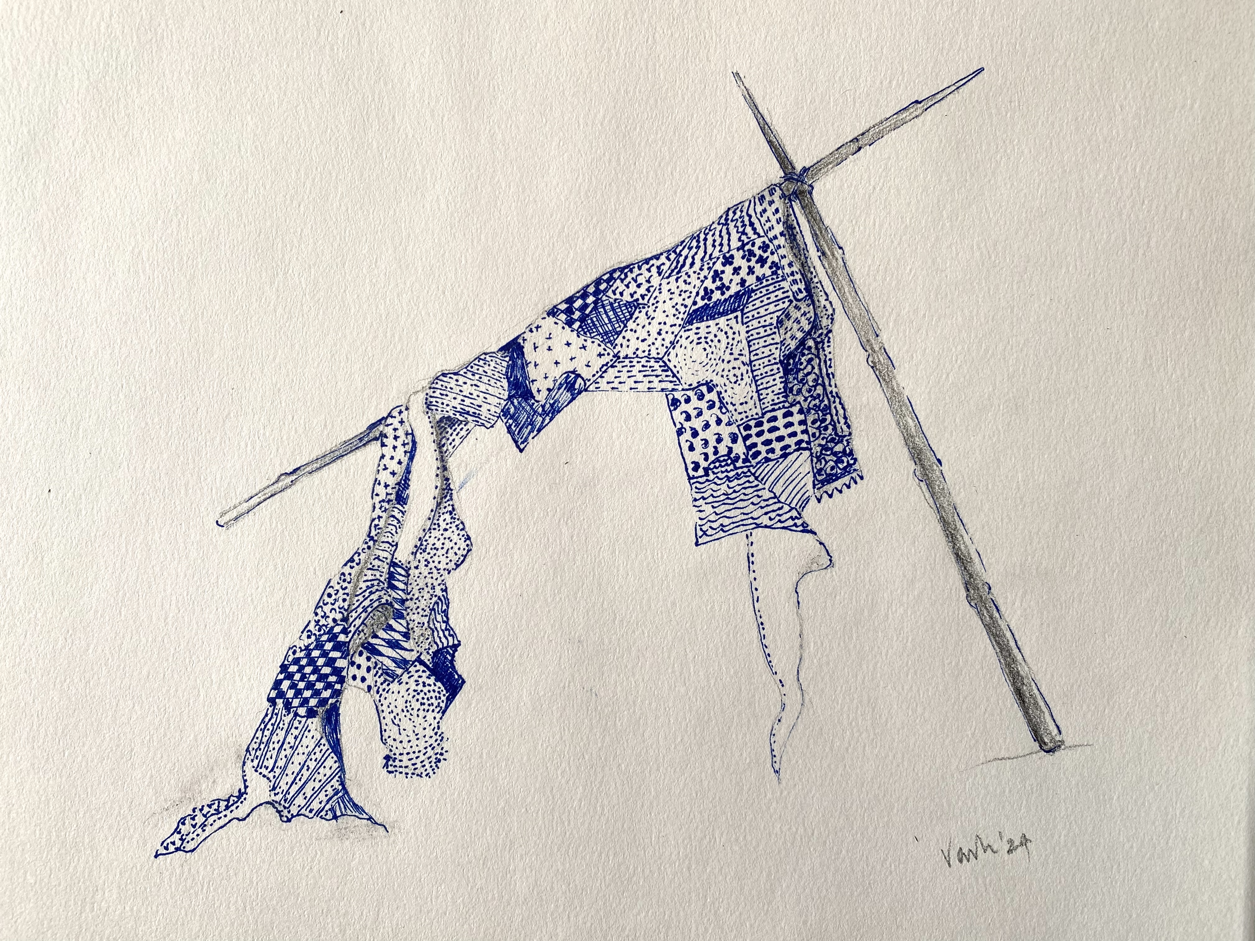 working drawing by Varsha Nair