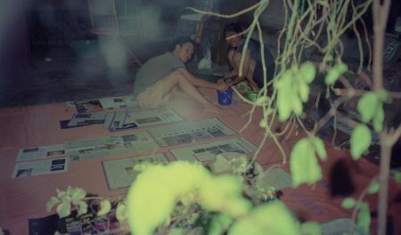 Preparation for Womanifesto II at Studio Xang (Set of 28 Photographs)