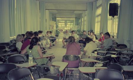 Open Discussion and Thank You Party at Glass House, Saranrom Park (Set of 14 Photographs)