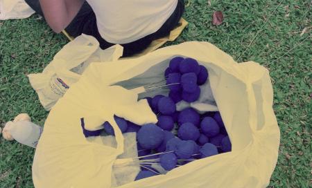 Swept Around in the Wind — Preparation (Set of 3 Photographs)