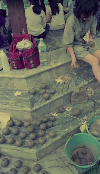 Stand Beside the River — Preparation (Set of 2 Photographs)