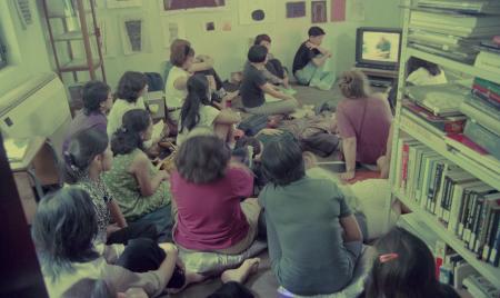 Presentation at About Cafe (Set of 35 Photographs)