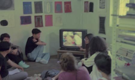 Presentation at About Cafe (Set of 35 Photographs)