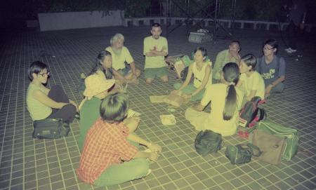 Rehearsal at Saranrom Park (Set of 2 Photographs)