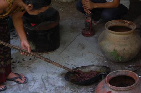 Making of Plant-based Dyes by Pan Parahom (Set of 10 Photographs)