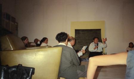 Presentation at About Cafe (Set of 2 Photographs)