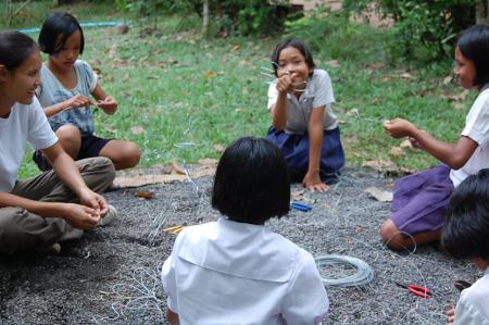 Wire Sculpture Workshop (Set of 6 Photographs)