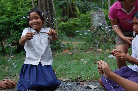 Wire Sculpture Workshop (Set of 6 Photographs)