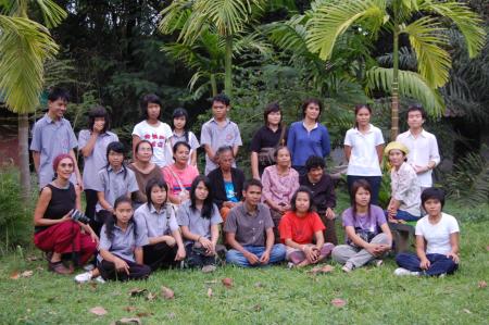 Group Photo with Tiam Meesri (Set of 3 Photographs)