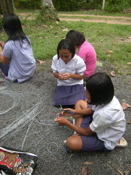 Wire Sculpture Workshop (Set of 6 Photographs)