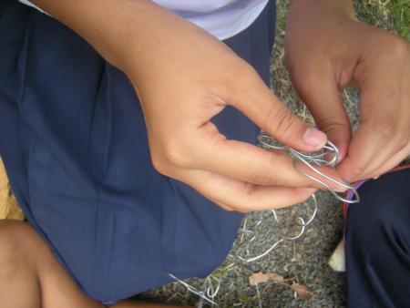 Wire Sculpture Workshop (Set of 28 Photographs)