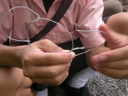 Wire Sculpture Workshop (Set of 28 Photographs)