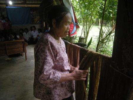 Natural Bark Dyeing Presentation (Set of 14 Photographs)