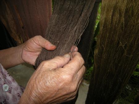Natural Bark Dyeing Presentation (Set of 14 Photographs)